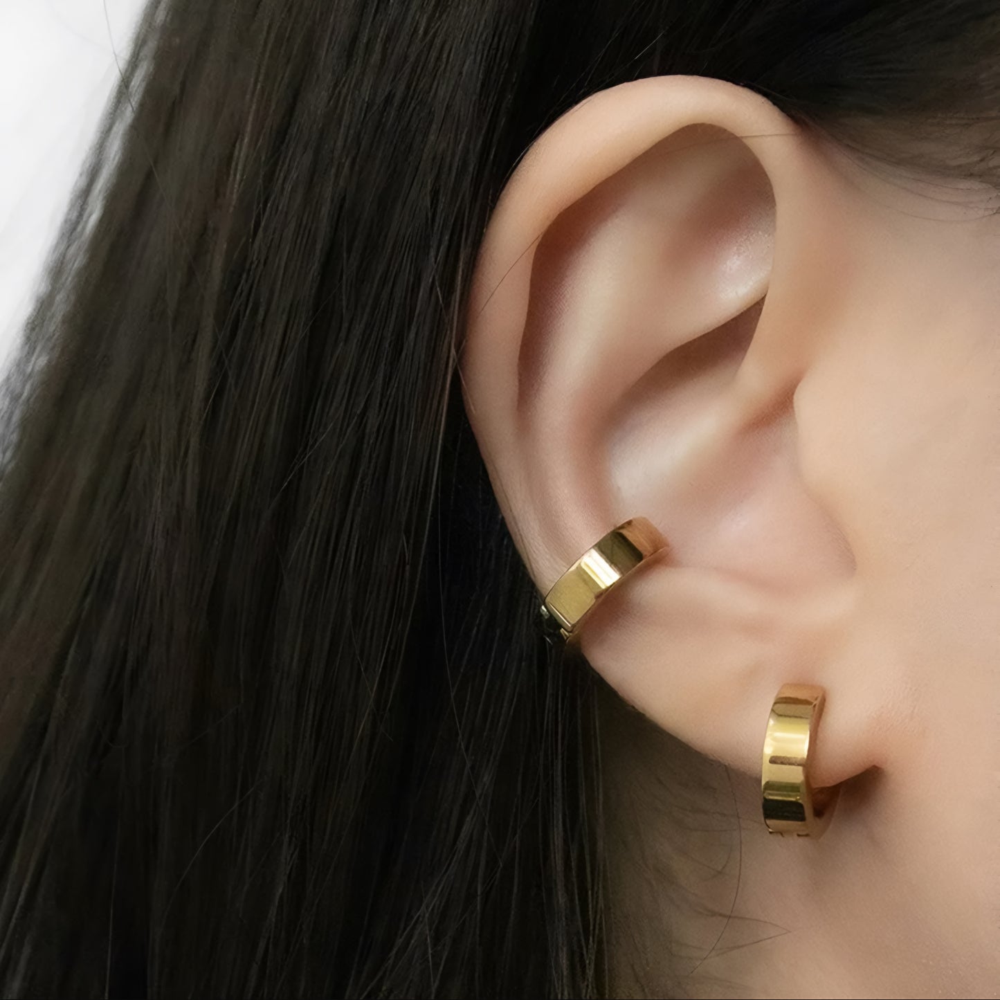 Pair Cuff Earring - Kalopsia Accessories