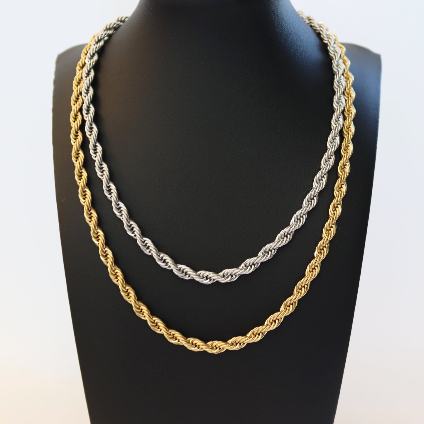 Twisted Rope Chain - Kalopsia Accessories