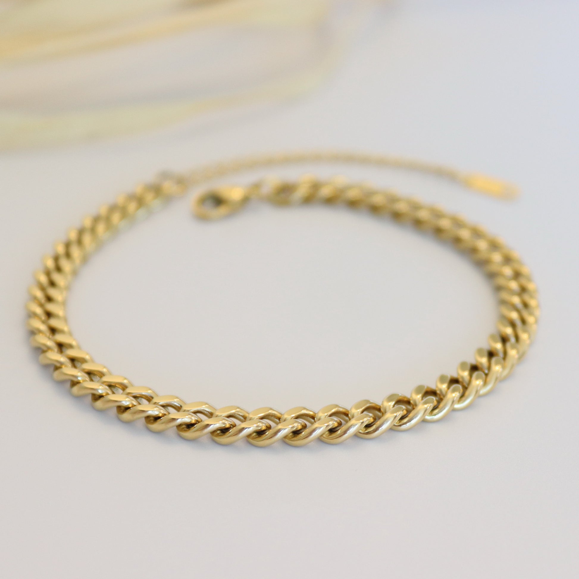 Curb chain Anklet