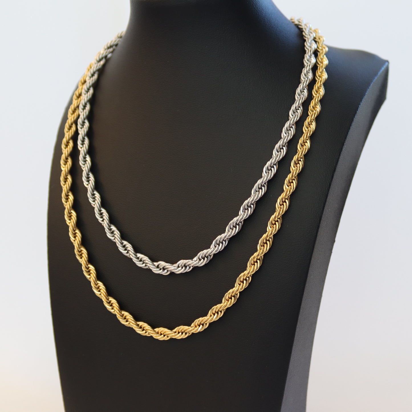 Twisted Rope Chain - Kalopsia Accessories