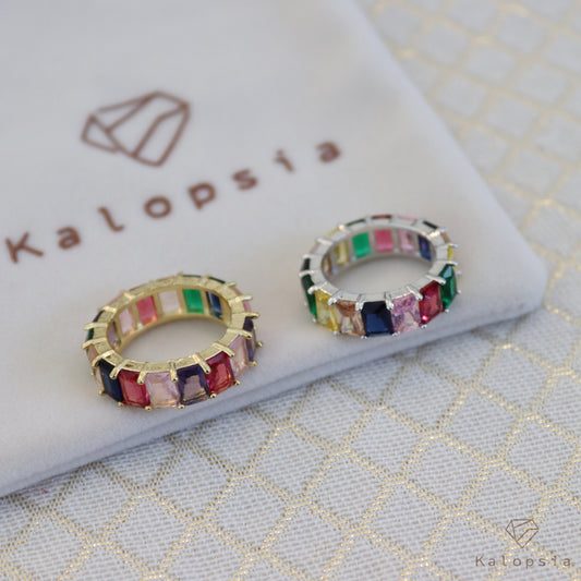 Rainbow Ring - Kalopsia Accessories