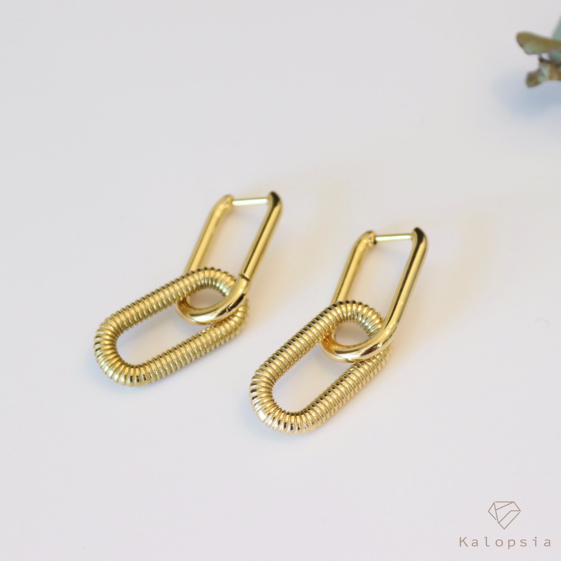 Link Chain Earring - Kalopsia Accessories