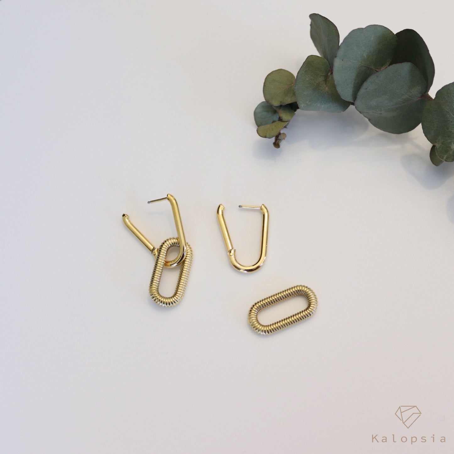 Link Chain Earring - Kalopsia Accessories